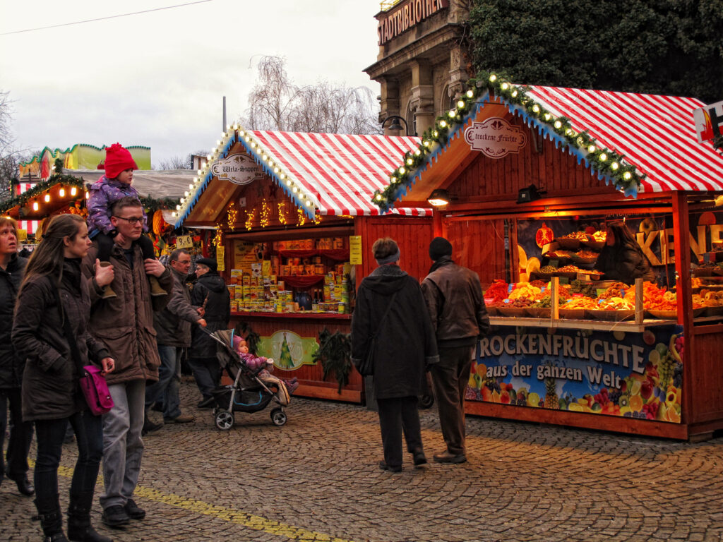 Julemarked i Berlin. 