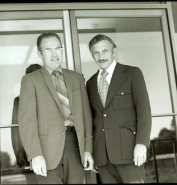 Gordon Moore og Robert Noyce.