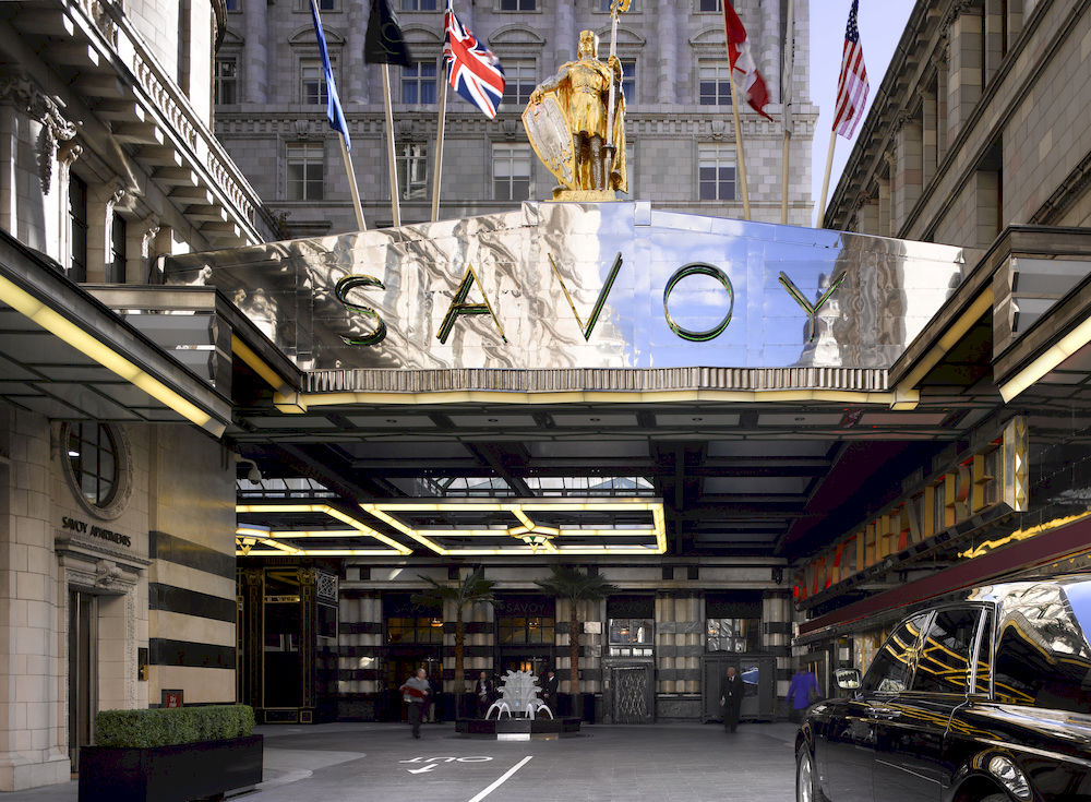 The Savoy Hotel refurbishment, completed 2010.