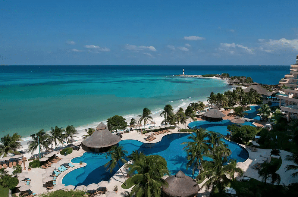 Sol, Strand og Spa vil du finne på dette resortet i Mexico.