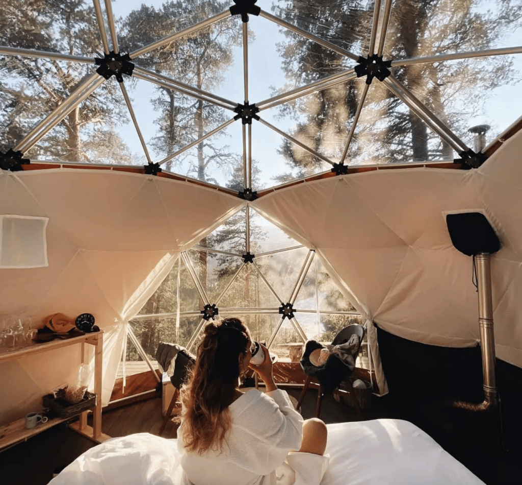 Glamping i Norge.