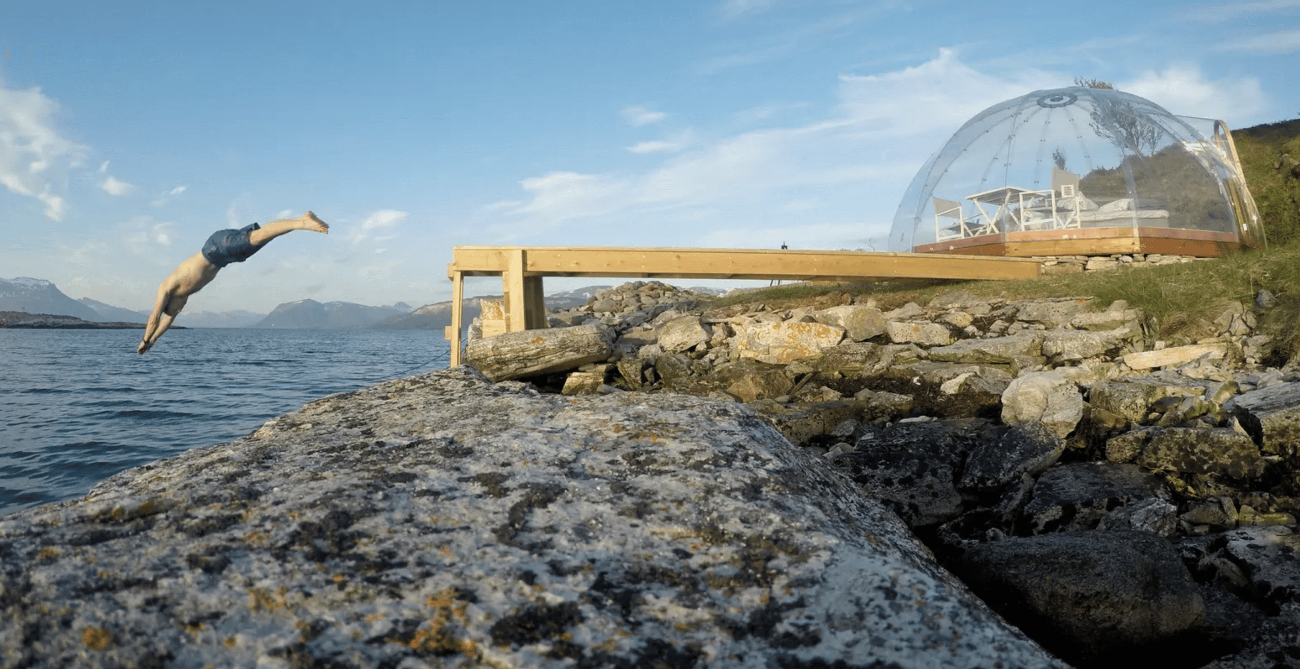 Glamping i Norge.