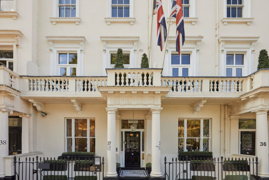 Hotell i London.