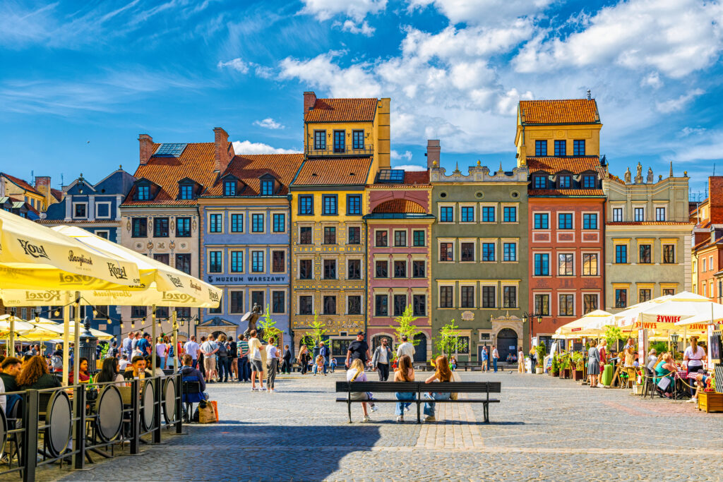 Warszawa i Polen. Billig storbyferie.