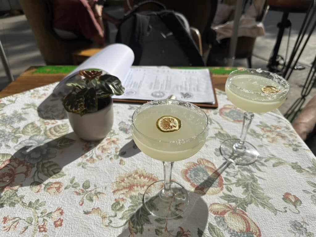 Palma Mallorca, bar på Andres Cosmopolis.