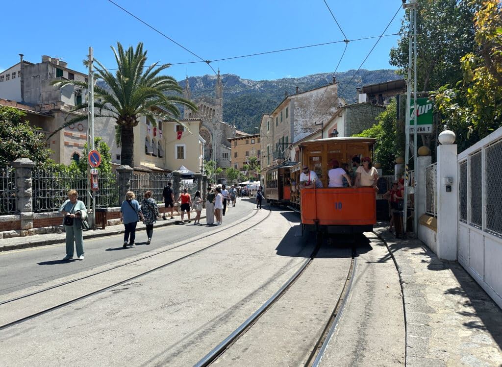 Port de Soller på Mallorca