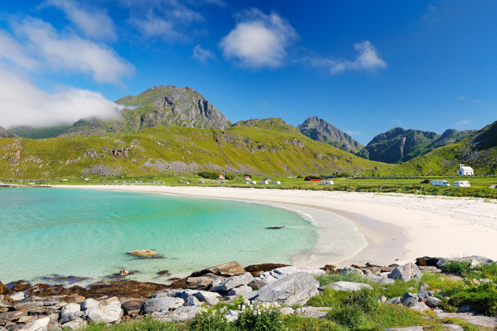 strand i lofoten