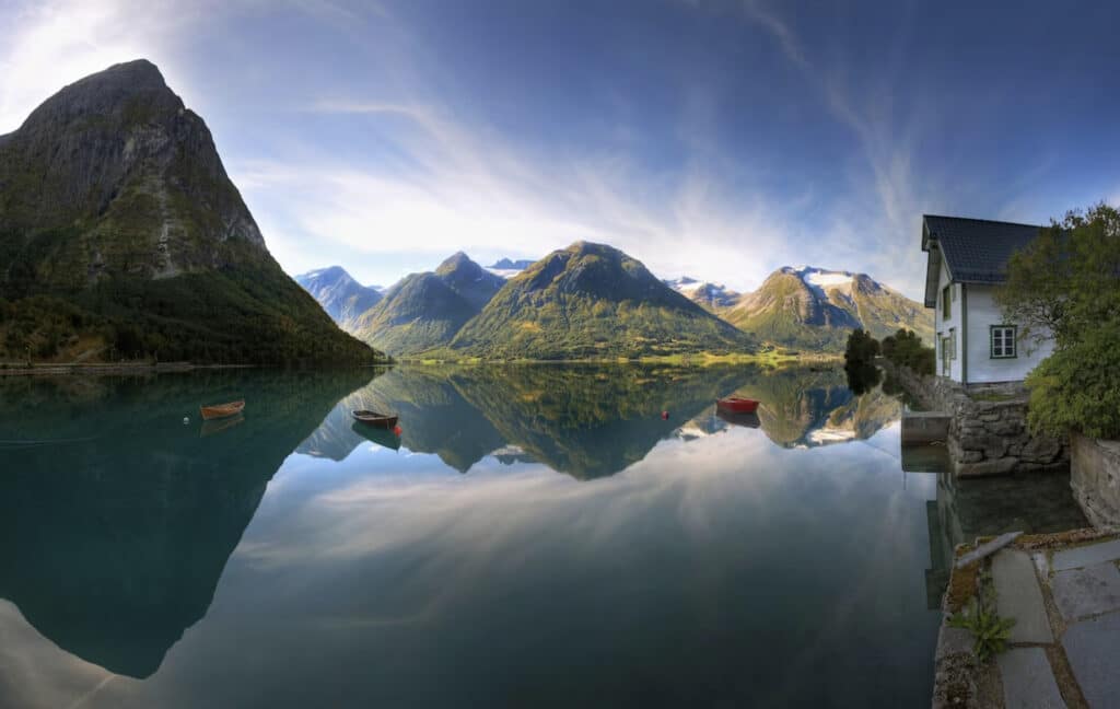 Norgesferie i Loen.