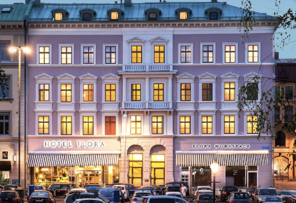 Hotel Flora i Gøteborg.