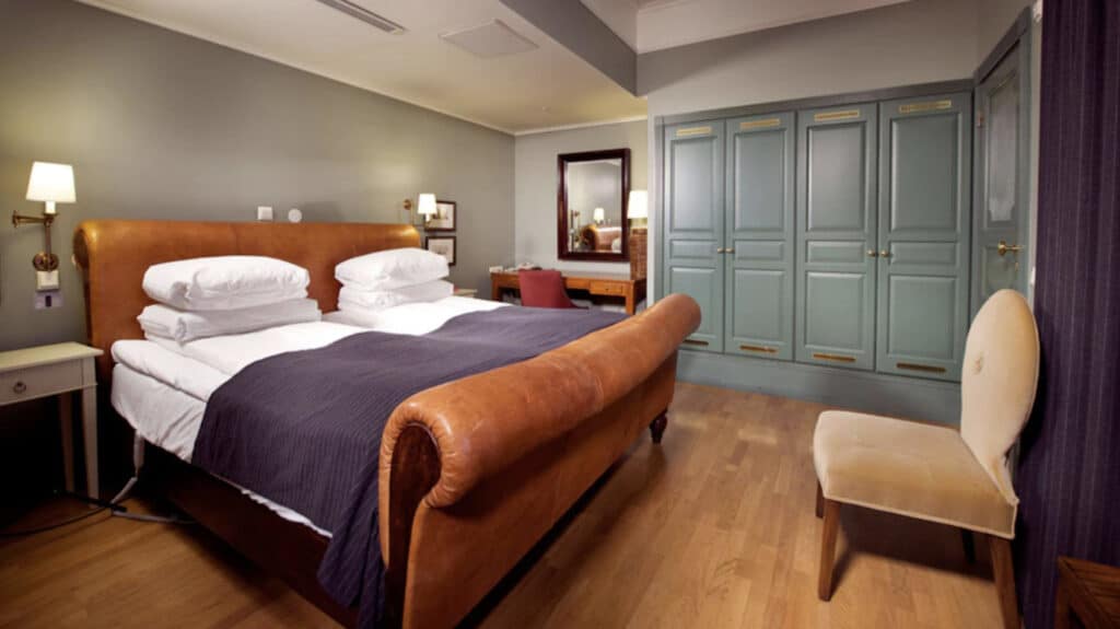 Clarion Collection Hotel Bastion hotellrom i Oslo.