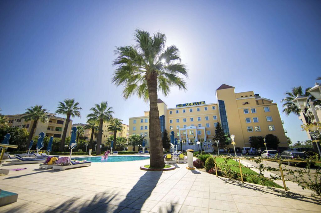 Adriatik Hotel i Dürres Albania.