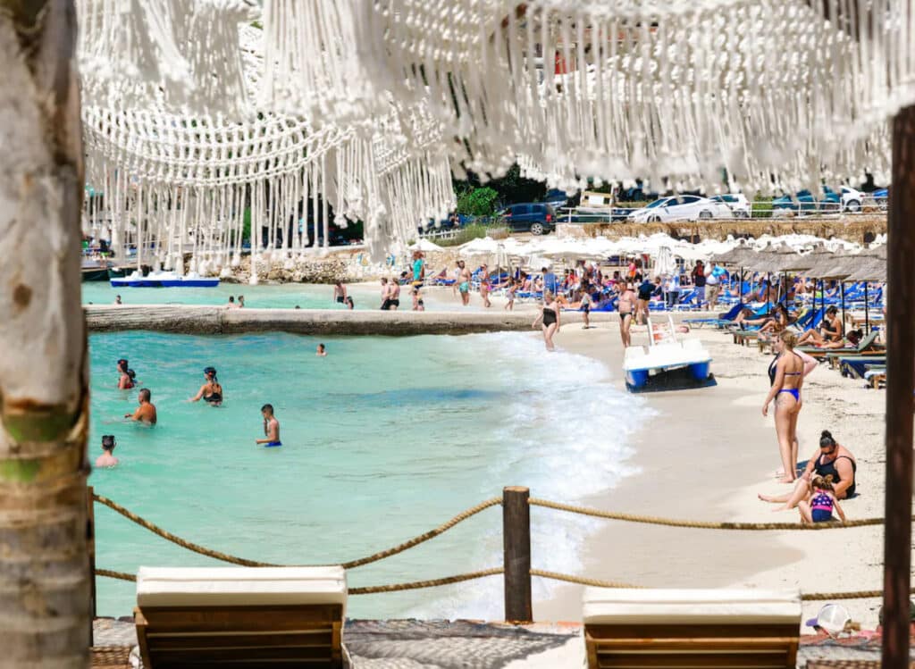 Hotell i Ksamil.