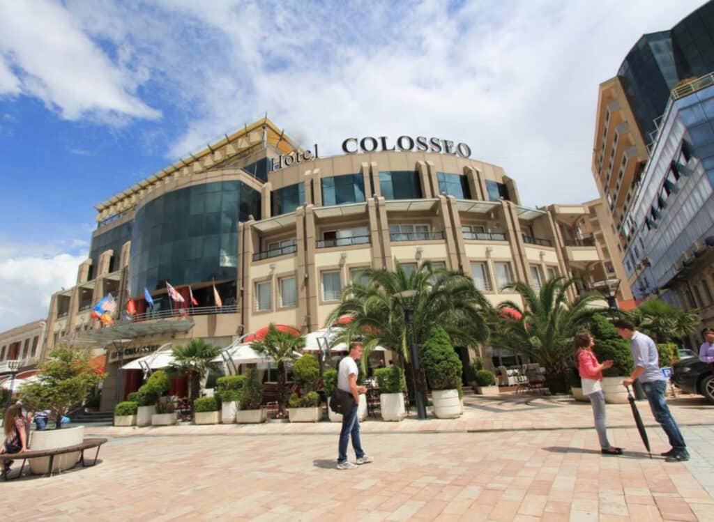 Hotel Colosseo i Albania.