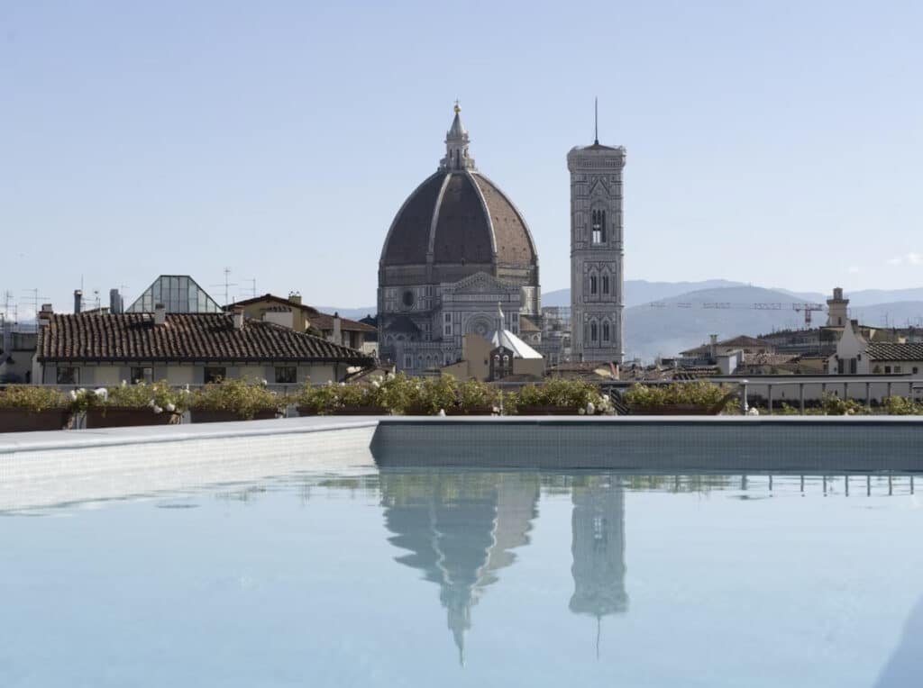 Hotell i Firenze med utsikt. 
