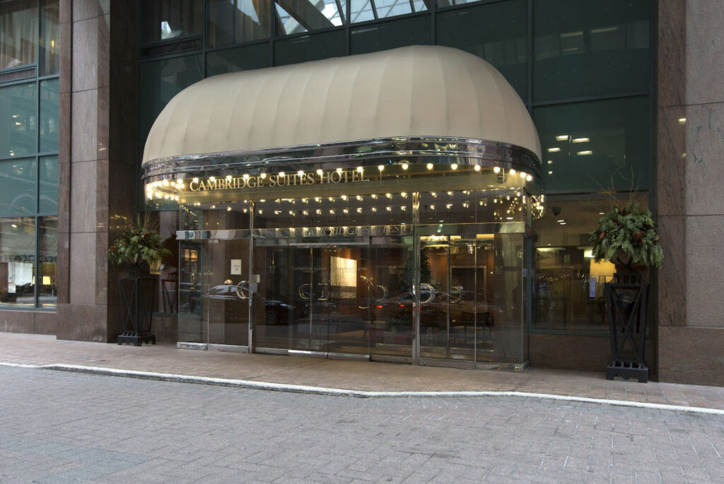 Hotell i Toronto.