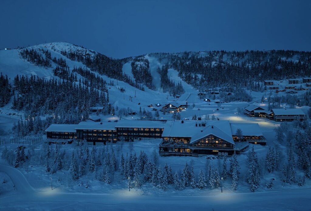 gaustablikk om kvelden