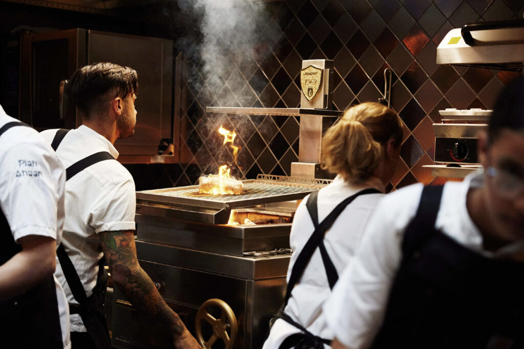 Hotellrestaurant i Oslo. 
