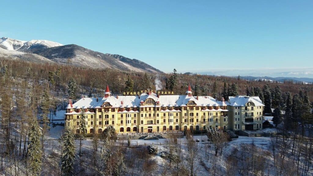 Eksteriør av Grand Hotel Praha