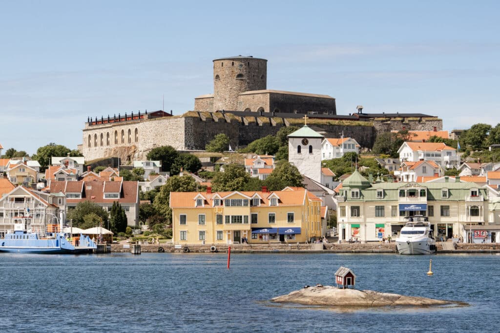 oversiktsbilde av Marstrand