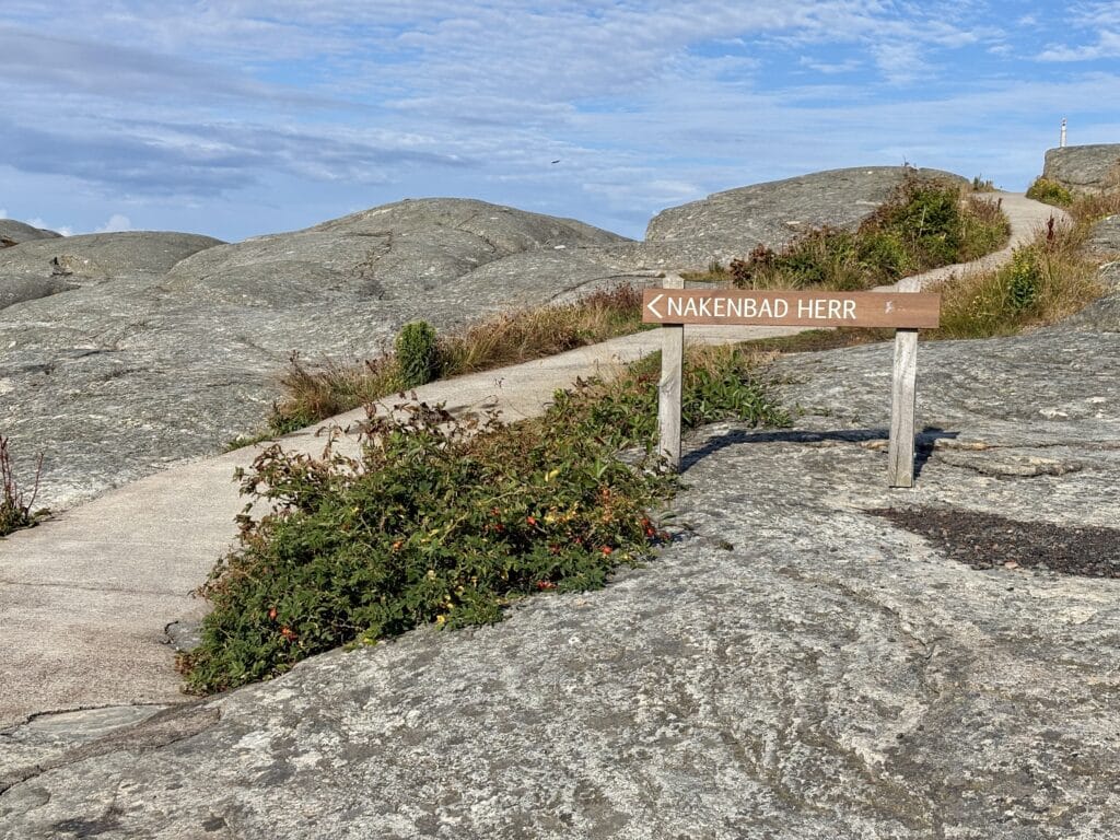 nakenbad på marstrand